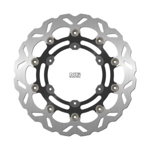 NG TARCZA HAMULCOWA PRZÓD HUSABERG FS 570 '10-'11, FS 450 '03-'08, '18-'22, FSE-C 450/630 '05-'08, KTM SMR 450 '04-'22, SMR 525 '05-'07, SMR 560 '06-'08 (310X127X5MM) (6X6,25MM) WAVE (ŚRODEK ALUMINIOWY)
