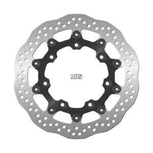 NG TARCZA HAMULCOWA PRZÓD KAWASAKI VN 1500 VULCAN '87-'05, VN 800 VULCAN '94-'06, VN 500 VULCAN '90-'09 (300X130X5MM) (7X10,25MM) WAVE PŁYWAJĄCA