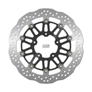 NG TARCZA HAMULCOWA PRZÓD MV AGUSTA BRUTALE 675/800 '12-'20, F3 675 '11-'22 (320X80X5MM) (5X8,25MM) WAVE PŁYWAJĄCA (ŚRODEK ALUMINIOWY)