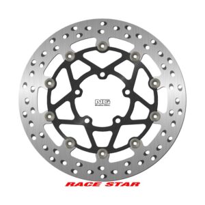 NG TARCZA HAMULCOWA PRZÓD RACE STAR PREMIUM TRIUMPH SPEED TRIPLE 1200 '18-'23 (320X82,5X4,5MM) (5X10,25MM) WAVE PŁYWAJĄCA (ŚRODEK ALUMINIOWY, POLEPSZONE CHŁODZENIE)