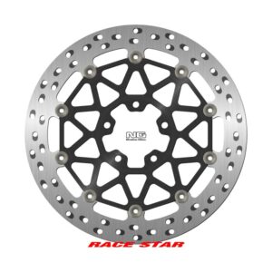 NG TARCZA HAMULCOWA PRZÓD RACE STAR PREMIUM KAWASAKI ZX 10R SE ABS '19-20, ZX 10RR ABS '17-24 (330X70X6MM) (5X10,25MM) (ŚRODEK ALUMINIOWY, POLEPSZONE CHŁODZENIE)