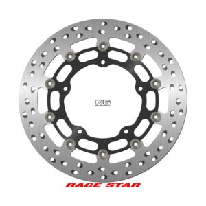 NG TARCZA HAMULCOWA PRZÓD RACE STAR PREMIUM YAMAHA MT-10 '16-'22, R1/R6 '16-'22 (320X132X6MM) (5X8,25MM) (ŚRODEK ALUMINIOWY, POLEPSZONE CHŁODZENIE)