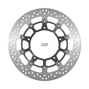 NG TARCZA HAMULCOWA PRZÓD SUZUKI SFV 650 GLADIUS '09-'16, SV 650 / X '07-'22 (290X121,5X5MM) (5X10,25MM) (ŚRODEK ALUMINIOWY) PŁYWAJĄCA