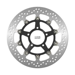NG TARCZA HAMULCOWA PRZÓD TRIUMPH DAYTONA/SPEED TRIPLE 955 '02-'06, ROCKET 3 2300 '04-'17, SPRINT 1050ST '05-'14 (320X78X5MM) (5X10,25MM) PŁYWAJĄCA (ŚRODEK ALUMINIOWY)