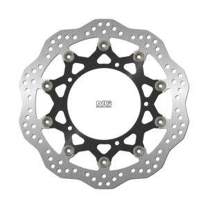 NG TARCZA HAMULCOWA PRZÓD YAMAHA FZ8/FZS FAZER '10-'16, XT 1200Z SUPER TENERE '10-'21, YZF R1 '07-'15, YZF R6 '05-'16 (310X132X4,5MM) (5X8,25MM) WAVE PŁYWAJĄCA (ŚRODEK ALUMINIOWY)