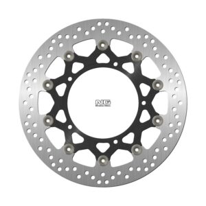 NG TARCZA HAMULCOWA PRZÓD YAMAHA FZ8/FZS FAZER '10-'16, XT 1200Z SUPER TENERE '10-'21, YZF R1 '07-'15, YZF R6 '05-'16 (310X132X4,5MM) (5X8,25MM) PŁYWAJĄCA (ŚRODEK ALUMINIOWY)