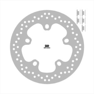 NG TARCZA HAMULCOWA TYŁ INDIAN STANDARD FTR 1200 '18-'23 (260X117,4X5MM) (5X13,8X16,4MM)