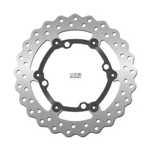 NG TARCZA HAMULCOWA PRZÓD BETA RR400/450 '05-07, HUSQVARNA CR125/250 '00-13, TC400/450/510 '02-13 (260X120X3MM) (4X6,5MM) WAVE PŁYWAJĄCA