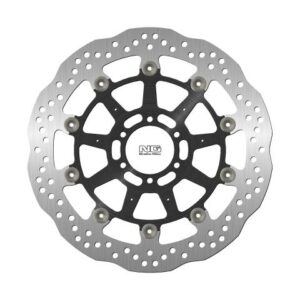 NG TARCZA HAMULCOWA PRZÓD BMW S 1000R/RR '13-'20, HP4 '12-'17, S1000XR '17-'19 (320X64X5,0MM) (6X8,5MM) WAVE PŁYWAJĄCA (ŚRODEK ALUMINIOWY)