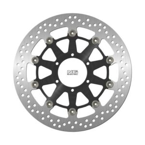 NG TARCZA HAMULCOWA PRZÓD BMW S1000RR/S1000R/S1000XR '19-21 (320X80,2X5MM) (6X8,5MM) PŁYWAJĄCA (ŚRODEK ALUMINIOWY)