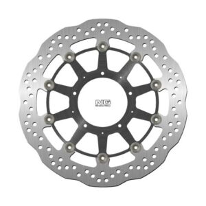 NG TARCZA HAMULCOWA PRZÓD HONDA CBR 1000 RR FIREBLADE '17-'18 (320X94X5MM) (5X6,5MM) WAVE PŁYWAJĄCA (ŚRODEK ALUMINIOWY)