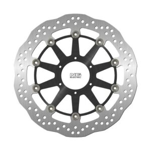 NG TARCZA HAMULCOWA PRZÓD HONDA CBR1000RR '09-19 (320X74X5MM) (6X6,5MM) WAVE PŁYWAJĄCA (ŚRODEK ALUMINIOWY)