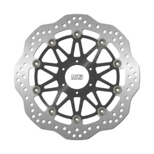 NG TARCZA HAMULCOWA PRZÓD HONDA CBR600 '95-98, CBR900/929 '93-97 (296X58X4MM) (6X6,5MM) WAVE PŁYWAJĄCA (ŚRODEK ALUMINIOWY)