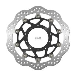 NG TARCZA HAMULCOWA PRZÓD HONDA CRF1100 AFRICA TWIN '19-23 (310X100,5X4,5MM) (5X6,5MM) STRONA LEWA WAVE PŁYWAJĄCA (ŚRODEK ALUMINIOWY)