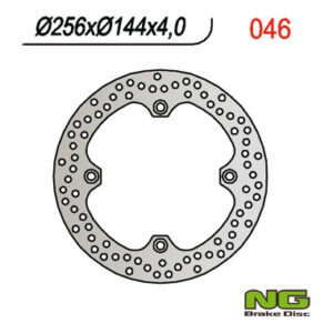 NG TARCZA HAMULCOWA PRZÓD HONDA XL 600V TRANSALP '97-'99, NX 650 DOMINATOR '88-'04, XR 650L '93-21,CB450S 85-89 (255X144X4MM) (4X10,5MM)