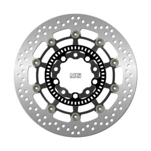 NG TARCZA HAMULCOWA PRZÓD KAWASAKI ER6N '05-'17, KLE 650 VERSYS '07-'21, ZX6R '13-'18 ,VULCAN 650 '15-'21 (300X80X5MM) (5X10,5MM) PŁYWAJĄCA (ŚRODEK ALUMINIOWY)