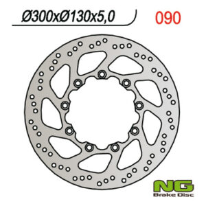 NG TARCZA HAMULCOWA PRZÓD KAWASAKI KLE 500 '91-'07 (300X130X5) (9X10,5MM)