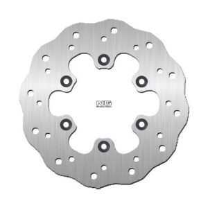 NG TARCZA HAMULCOWA PRZÓD KAWASAKI KLX140 '11-21, KX80 '84-99, KX85 '00-21 (220X96X3MM) (6X9MM) WAVE