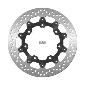 NG TARCZA HAMULCOWA PRZÓD KAWASAKI VN 1500 VULCAN '88-05, VN 800 VULCAN '95-06, VN 500 VULCAN '94-05 (300X130X5MM) (7X10,5MM) PŁYWAJĄCA