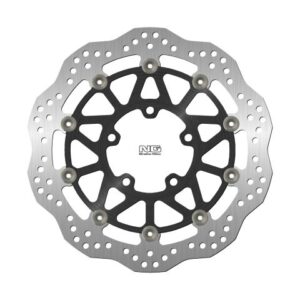 NG TARCZA HAMULCOWA PRZÓD KAWASAKI ZX-6R 636 '16-20 (310X80X5MM) (5X10,5MM) WAVE PŁYWAJĄCA (ŚRODEK ALUMINIOWY)