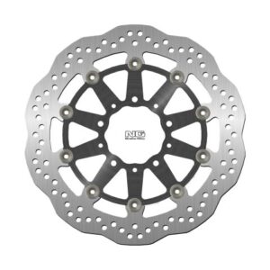 NG TARCZA HAMULCOWA PRZÓD KAWASAKI ZX6R 636 13-16, Z800 12-17, ZX10R 08-15, Z1000 14-20, ZZR1400 06-17, GTR1400 07-18, ZX14 07-15 (310X80X5MM) (5X) WAVE PŁYWAJĄCA (ŚRODEK ALUMINIOWY)