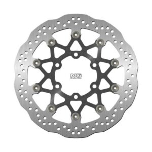 NG TARCZA HAMULCOWA PRZÓD KTM 390 ADVENTURE ABS '20, DUKE / ABS '17-20, RC / ABS 17-20, 125 DUKE / ABS '17-20 (320X90X5,0MM) (6X10,5MM) WAVE PŁYWAJĄCA (ŚRODEK ALUMINIOWY)