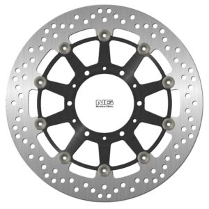 NG TARCZA HAMULCOWA PRZÓD SUZUKI DL 650 V-STROM ABS / XT ABS '20-22, DL 1000 V-STROM ABS / XT ABS / ADVENTURE ABS '20, DL 1050 V-STROM ABS / XT ABS / XT EXPLORER ABS '20-22 (310x121,50x5MM) (5X10,25MM) PŁYWAJĄCA (ŚRODEK ALUMINIOWY)