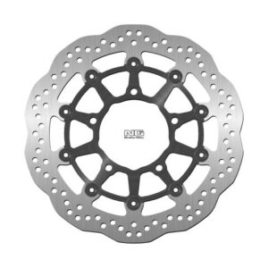 NG TARCZA HAMULCOWA PRZÓD SUZUKI GSXR 600 '06-'07, 750 '06, 1000 '05-'08, VZR 1800 '06-'13, VLZ 1800 '17 (310X100X5,0MM) (5X10,5MM) WAVE PŁYWAJĄCA