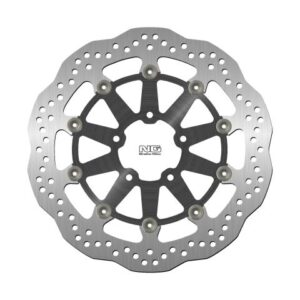 NG TARCZA HAMULCOWA PRZÓD SUZUKI GSX1400 '02-07, GSXR600/750 '96-03, GSXR1300 '99-07, TL1000 '97-03 (320X69X5MM) (5X10,5MM) WAVE PŁYWAJĄCA (ŚRODEK ALUMINIOWY)