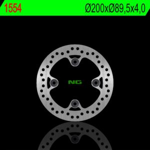 NG TARCZA HAMULCOWA PRZÓD SUZUKI LT-A 700/750 KING QUAD 05-08 (200X89,5X4,0MM) (4X10,5MM)