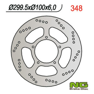 NG TARCZA HAMULCOWA PRZÓD SUZUKI VL 1500 LC (299x100x6) (5x8,5mm)
