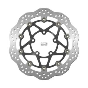 NG TARCZA HAMULCOWA PRZÓD TRIUMPH BONNEVILLE 850/T100 '09-21, STREET TRIPLE '13-18 (310X82,5X5MM) (5X10,5MM) WAVE PŁYWAJĄCA (ŚRODEK ALUMINIOWY)