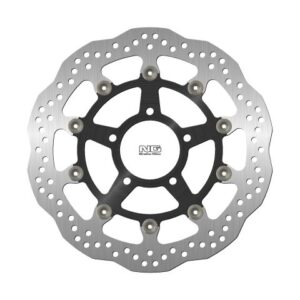 NG TARCZA HAMULCOWA PRZÓD TRIUMPH DAYTONA 955 '02-06, SPRINT 1050 '05-14 (320X78X4,5MM) (5X10,5MM) WAVE PŁYWAJĄCA (ŚRODEK ALUMINIOWY)