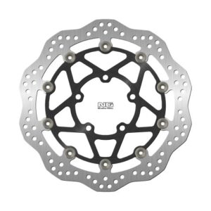 NG TARCZA HAMULCOWA PRZÓD TRIUMPH STREET TRIPLE 800/THRUXTON 1200 '19-21 (310X82,5X4,5MM) (5X10,5MM) WAVE PŁYWAJĄCA (ŚRODEK ALUMINIOWY)