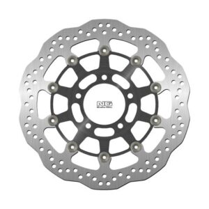 NG TARCZA HAMULCOWA PRZÓD TRIUMPH TIGER 1050 '07-'13, SPEED TRIPLE 1050 '05-15 (320X78X5MM) (5X10,5MM) WAVE PŁYWAJĄCA (ŚRODEK ALUMINIOWY)