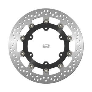 NG TARCZA HAMULCOWA PRZÓD YAMAHA FJR1300 '05-21 (320X132X4,5MM) (6X8,5MM) PŁYWAJĄCA (ŚRODEK ALUMINIOWY)
