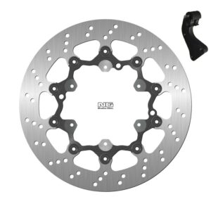 NG TARCZA HAMULCOWA PRZÓD Z ADAPTEREM OVERSIZE (320X127X5) KTM EXC / SIX DAYS 450 / 500 / 530 '09-'25, EXC / SM 150 / 250 / 300 '19-'25, EXC 125 SIX DAYS '10-'17 (NG725K11; NG725KOV11)