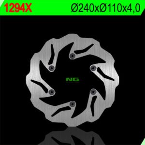 NG TARCZA HAMULCOWA TYŁ BETA RR ENDURO 250/300 '12-'22 (240X110X4,2) WAVE (6X6,5MM) (NG141; NG129)
