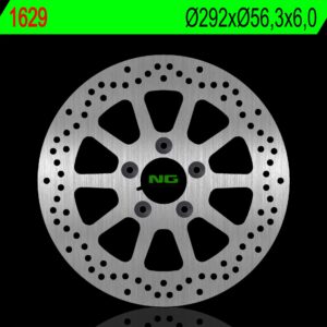 NG TARCZA HAMULCOWA TYŁ HARLEY DAVIDSON DYNA 1690/1450/1573 02-17, SOFTAIL 16-18 (292X56,3X6,0MM) (5X10,MM)