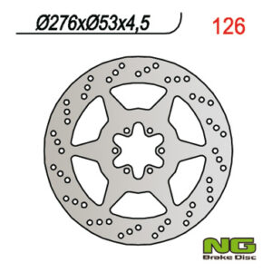 NG TARCZA HAMULCOWA TYŁ HONDA NTV REVERE 600/650 '88-'97 (276X53X4,5)