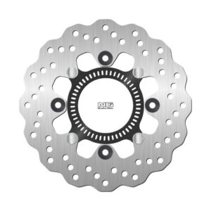 NG TARCZA HAMULCOWA TYŁ KAWASAKI NINJA 650/Z650 '17-22 (220X100X5MM) (4X10,5MM) WAVE (PŁYWAJĄCA)