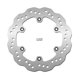 NG TARCZA HAMULCOWA TYŁ YAMAHA DT125 '84-07, HRD GS/MC 125/250 '94-96 (220X115X4MM) (6X6,5MM) WAVE