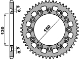 PBR PROMOCJA ZĘBATKA TYLNA 4308 40 C45 HONDA XL 250 X 83-84 ( MOŻE ZASTĄPIĆ 245 40 ) (ŁAŃC. 520) (MADE IN ITALY)