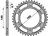 PBR PROMOCJA ZĘBATKA TYLNA 4550 47 C45 BMW F 800 R 09-16 (OTWÓR NA ŚRUBĘ 8,5MM) (JTR6.47) (ŁAŃC. 525) (MADE IN ITALY)