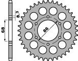 PBR PROMOCJA ZĘBATKA TYLNA 468 46 F KAWASAKI BN 125 99-03 (ŁAŃC. 428) (MADE IN ITALY)