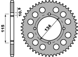 PBR PROMOCJA ZĘBATKA TYLNA 711 46 C45 (ŁAŃC. 530) (MADE IN ITALY)