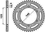 PBR PROMOCJA ZĘBATKA TYLNA 865 46 C45 YAMAHA FZR600 89-91 (ŁAŃC. 530) (JTR865.46) (MADE IN ITALY)