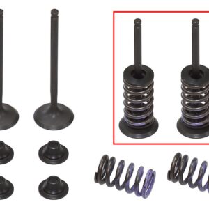 PSYCHIC ZAWORY WYDECHOWE (KOMPLET 2 SZT. ZAWORÓW ZE SPRĘŻYNAMI I PODKŁADKAMI) YAMAHA WRF 250 '15-'23, YZF 250 '14-'23, YZF 250 FX '15-'18 (MX-09553E)