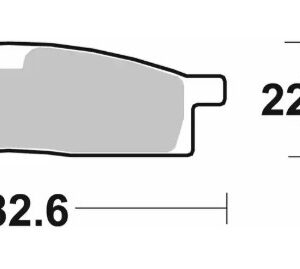 SBS KLOCKI HAMULCOWE NOWOŚĆ KH119 OFF-ROAD SINTER KOLOR ZŁOTY