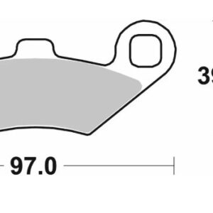 SBS KLOCKI HAMULCOWE NOWOŚĆ KH159 OFF-ROAD SINTER KOLOR ZŁOTY PASUJE DO: ATV POLARIS TRAIL BOSS, SPORTSMAN, MAGNUM, BIG BOSS